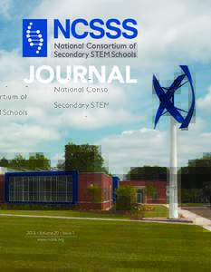 National Consortium of Secondary STEM Schools JournalVolume 20 . Issue 1