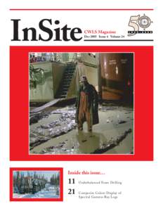InSite  CWLS Magazine Dec 2005 Issue 4 Volume 24  Inside this issue…