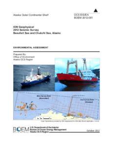 Alaska Outer Continental Shelf  OCS EIS/EA BOEM[removed]ION Geophysical