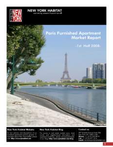 Paris Furnished Apartment Market Report First Half 2008