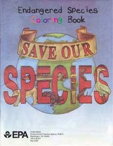 US EPA, Endangered Species Coloring Book