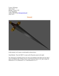 Microsoft Word - Sword.doc