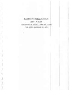 HILLSBOROUGH TRANSIT AUTHORITY TAMPA, FLORI DA COMPREHENSIVE ANNUAL FI NANCIAL REPORT YEAR ENDED SEPTEMBER 30, 1990  C0 N T E N T S