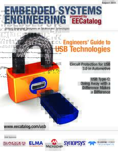 Augu s tGuiding Embedded Designers on Systems and Technologies Engineers’ Guide to
