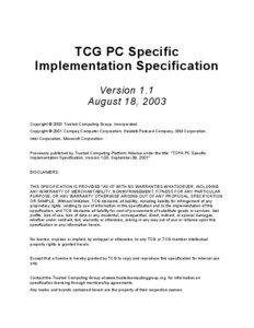 Microsoft Word - TCG_PCSpecificSpecification_v1_1 RC3_00019[removed]].