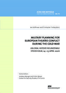 Nr. 79: Military Planning for European Theater Conflict in the Cold War