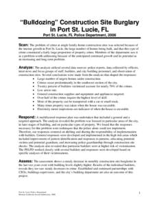 Microsoft Word - PortStLuciePD Submission.doc