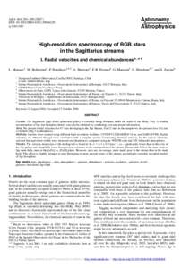 Astronomy & Astrophysics A&A 464, 201–[removed]DOI: [removed]:[removed]