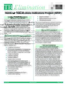 National Tuberculosis Indicators Project (NTIP)