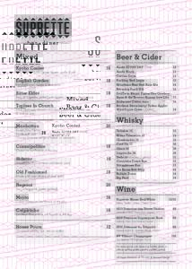 Mixed  Beer & Cider Kyoho Cooler