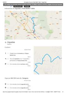 de Arguedas, Navarra a H...4U Tudela - Google Maps