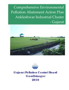 Comprehensive Environmental  Pollution Abatement Action Plan  Ankleshwar Industrial Cluster ‐ Gujarat  Gujarat Pollution Control Board
