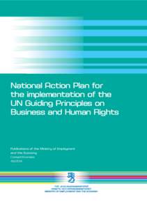National Action Plan for the implementation of the UN Guiding Principles on Business and Human Rights  Publications of the Ministry of Employment