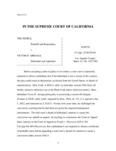 Filed[removed]IN THE SUPREME COURT OF CALIFORNIA THE PEOPLE,