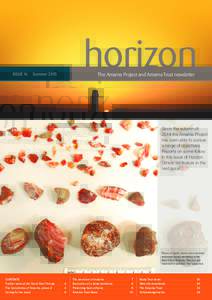 ISSUE 16  Summer 2015 horizon The Amarna Project and Amarna Trust newsletter