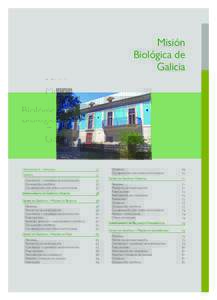 Misión Biológica de Galicia Organigrama y personal