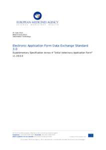 01 June 2015 EMAInformation Technology Electronic Application Form Data Exchange Standard 3.0