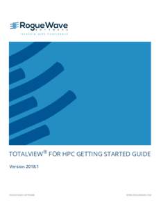 TotalView_for_HPC_Getting_Started_Guide