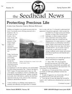 Seedhead News - No. 72, Spring Equinox 2001