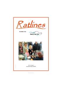 Vol. 6 issue 2 Autumn/Winter-  Ratlines: The Estuary Rat Club Newsletter