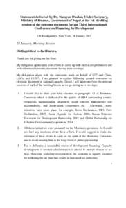 Microsoft Word - 1ds-gd-Statement-Nepal-Jan2015.doc