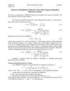 Electromagnetism / Methods of contour integration / Complex number / Relative permittivity / Vacuum permittivity / Residue / Mathematical analysis / Physics / Complex analysis