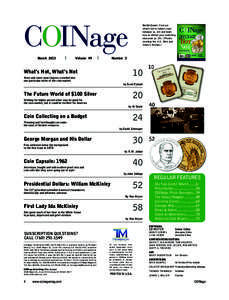 COINage March 2013 I  Volume 49