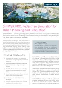 Software / Application software / Simulation software / Simulation / Traffic simulation / Econometrics / Microsimulation / Crowd analysis / Walkability / PTV VISSIM