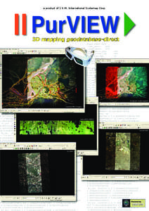 Geodesy / ArcGIS / PurVIEW / Esri / Geographic information system / ArcMap / ArcView / Geodatabase / Georeference / GIS software / Cartography / Science