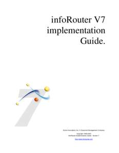 Microsoft Word - InfoRouter_V7_Implementation_Guide.doc