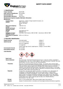 SAFETY DATA SHEET  1. Identification Product identifier  R-17-A-73