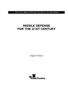 Missile Defense Agency / Anti-aircraft warfare / Rocketry / Anti-ballistic missiles / National missile defense / Strategic Defense Initiative / Ground-Based Midcourse Defense / Exoatmospheric Kill Vehicle / Intercontinental ballistic missile / Missile defense / Space technology / Space weapons