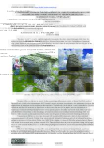 STANDING  (2015).  FIELD  STUDIES  (http://fsj.field-­‐‑studies-­‐‑council.org/)    A  PRELIMINARY  STUDY  OF  THE  EMPLACEMENT  OF  LIMESTONE  ERRATIC  BOULDERS     ON  LOWLAND  LIMESTONE  L