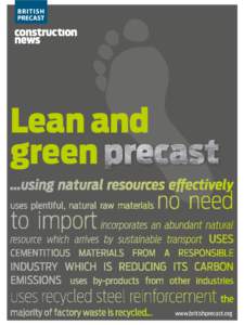 Lean and green precast www.britishprecast.org  USERS