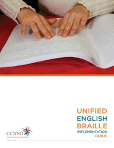 UNIFIED  ENGLISH BRAILLE IMPLEMENTATION