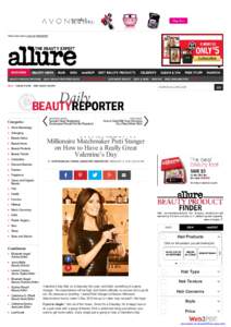 Welcome to allure LOG IN | REGISTER  BEAUTY PRODUCT REVIEWS DAILY BEAUTY REPORTER BLOG