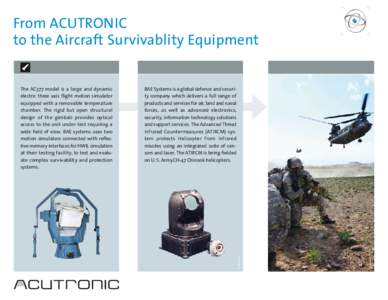 Aircraft Survivablity Equipment