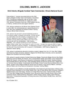 United States Army National Guard / James P. Daley / Andrew M. Schuster / Military personnel / United States / Illinois Army National Guard