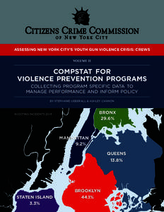 ASSESSING NEW YORK CITY’S YOUTH GUN VIOLENCE CRISIS: CREWS volume ii compstat for violence prevention programs collecting program specific data to