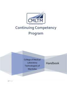 Continuing Competency Program College of Medical Laboratory Technologists of