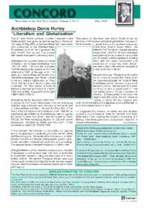 Newsletter of the Alan Paton Centre, Volume 2, No.3  Archbishop Denis Hurley 