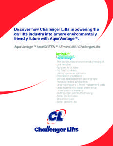challengerlifts AquaVantage