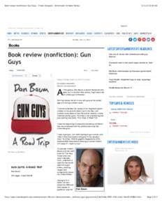 Book review (nonfiction): Gun Guys - Times-Dispatch - Richmond, VA News: Books:16 AM Search