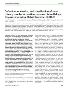 http://www.kidney-international.org  review & 2006 International Society of Nephrology