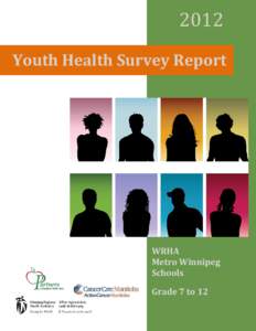 2012  Youth Health Survey Report WRHA Metro Winnipeg