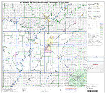 2011 BOUNDARY AND ANNEXATION SURVEY (BAS): Lawrence County, AR[removed]36.374901N