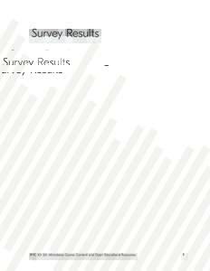 Survey Results  SPEC Kit 351: Affordable Course Content and Open Educational Resources 1