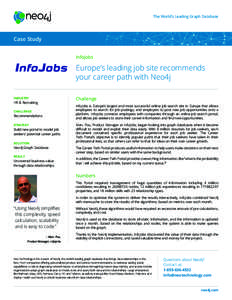 The World’s Leading Graph Database  Case Study InfoJobs  Europe’s leading job site recommends