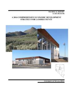 TECHNICAL REPORT UCEDA 2014 COMPREHENSIVE ECONOMIC DEVELOPMENT STRATEGY FOR LANDER COUNTY