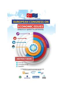 EUROPEAN CONGRESS ON ECONOMIC ISSUES – ECOEIABSTRACT BOOK EUROPEAN CONGRESS ON ECONOMIC ISSUES UNREGISTERED “YOUTH” EMPLOYMENT: IMPACTS, POLICIES, REMEDIES, AND LOCAL PRACTICES